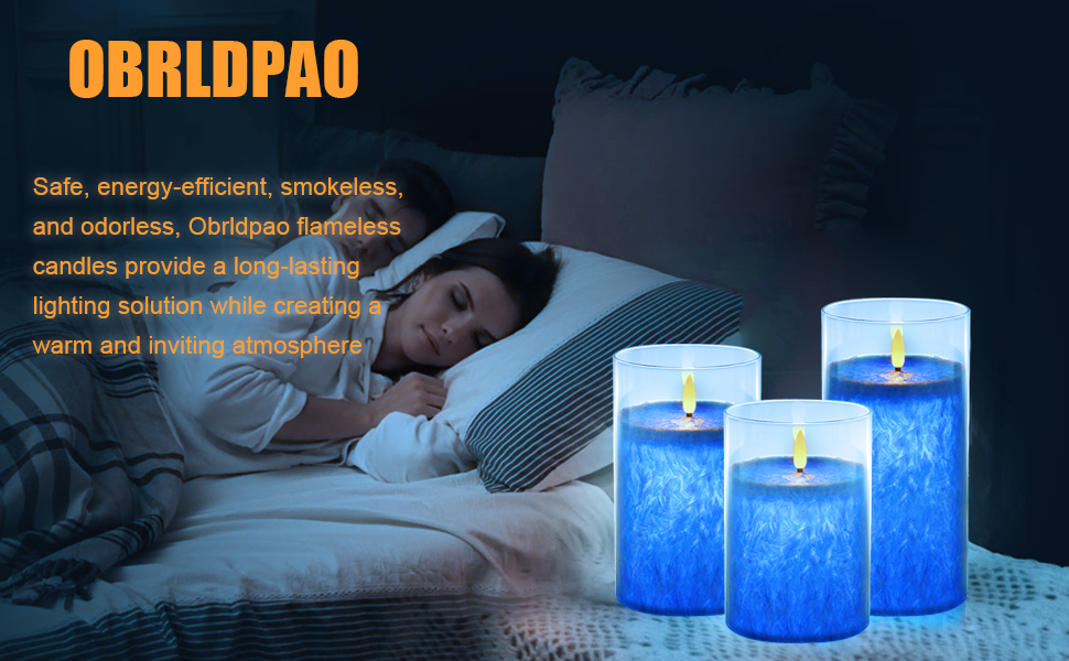 Flameless Candles Battery Operated Candles with Timer,Real