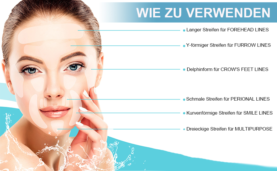 Anti Falten Pflaster, Zornesfalte Pflaster