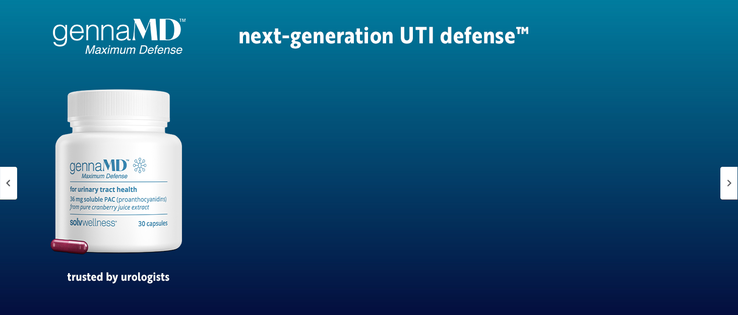 GennaMD, Ellura, UTI, Cranberry, Supplements, Prebiotic, Probiotic