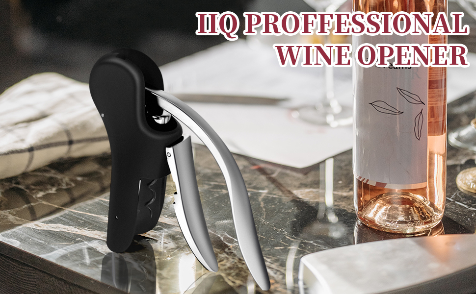 IIQ Wine Bottle Opener Corkscrew Set Lever Corkscrew Wine
