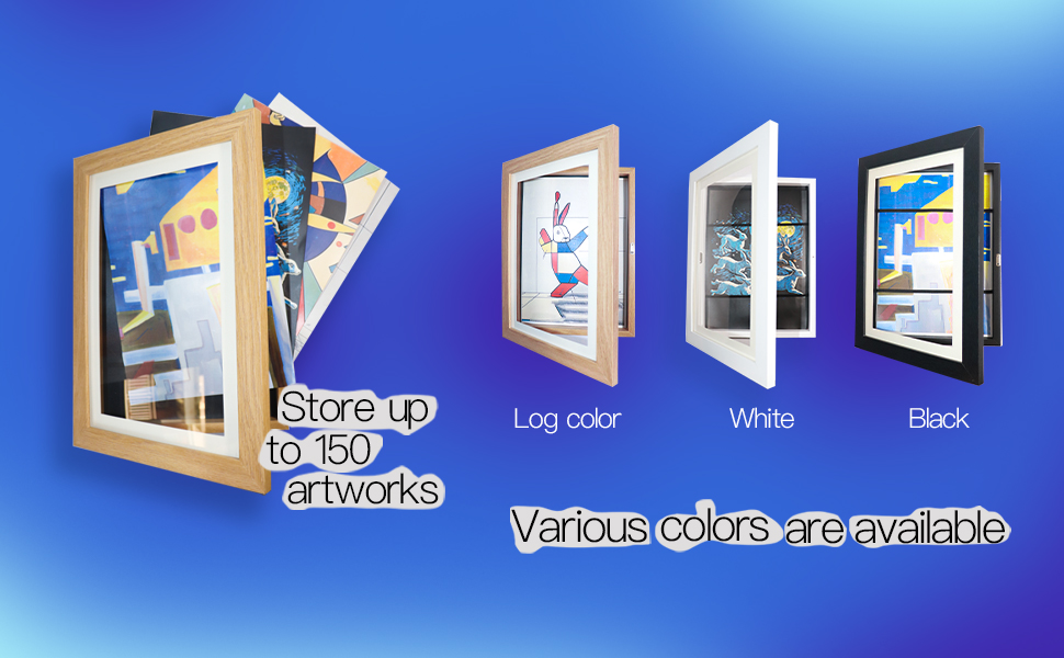 CoopeHuma Kids Artwork A4 Picture Frames Changeable in