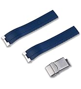 Amazon.com: Crafter Blue CB04 Curved End Watch Band Rubber