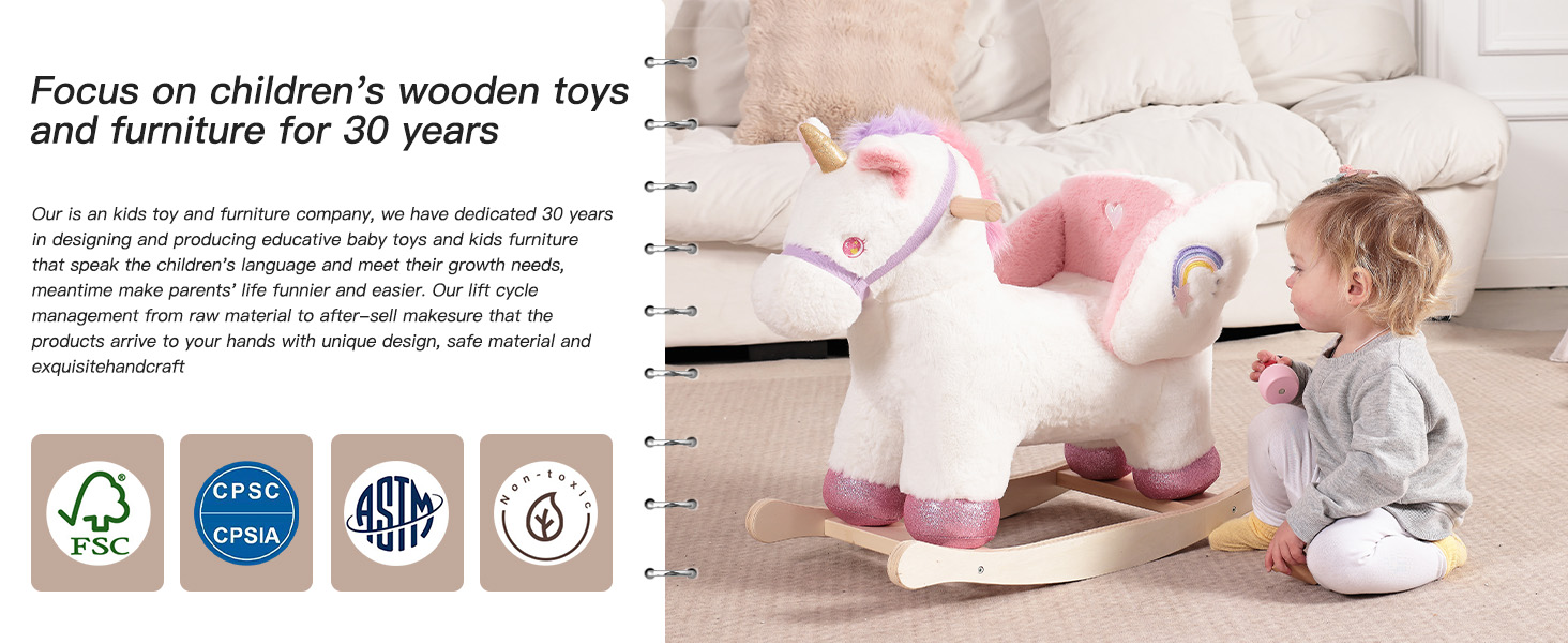 Focus on children's wooden toys and furniture for 30 years