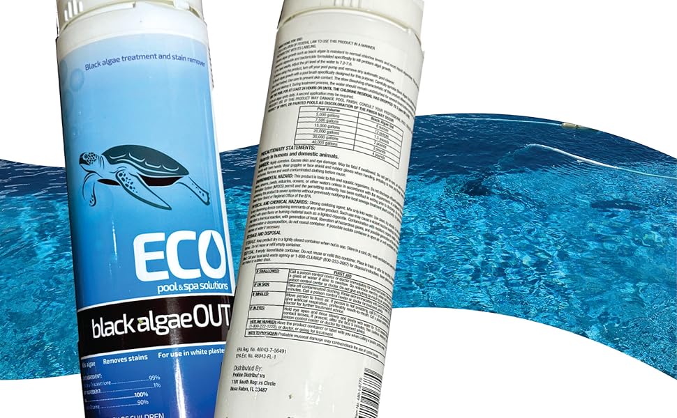All in One Eco Black Algaecide Eradicates Black Algae in