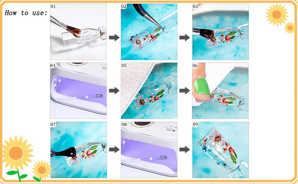 Lovely Natural Nail Art