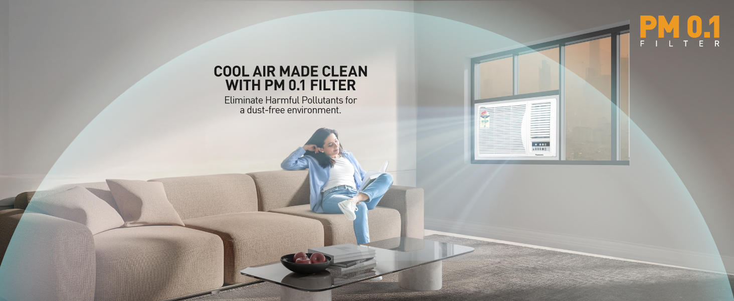 Panasonic AC, PM 0.1 Filter