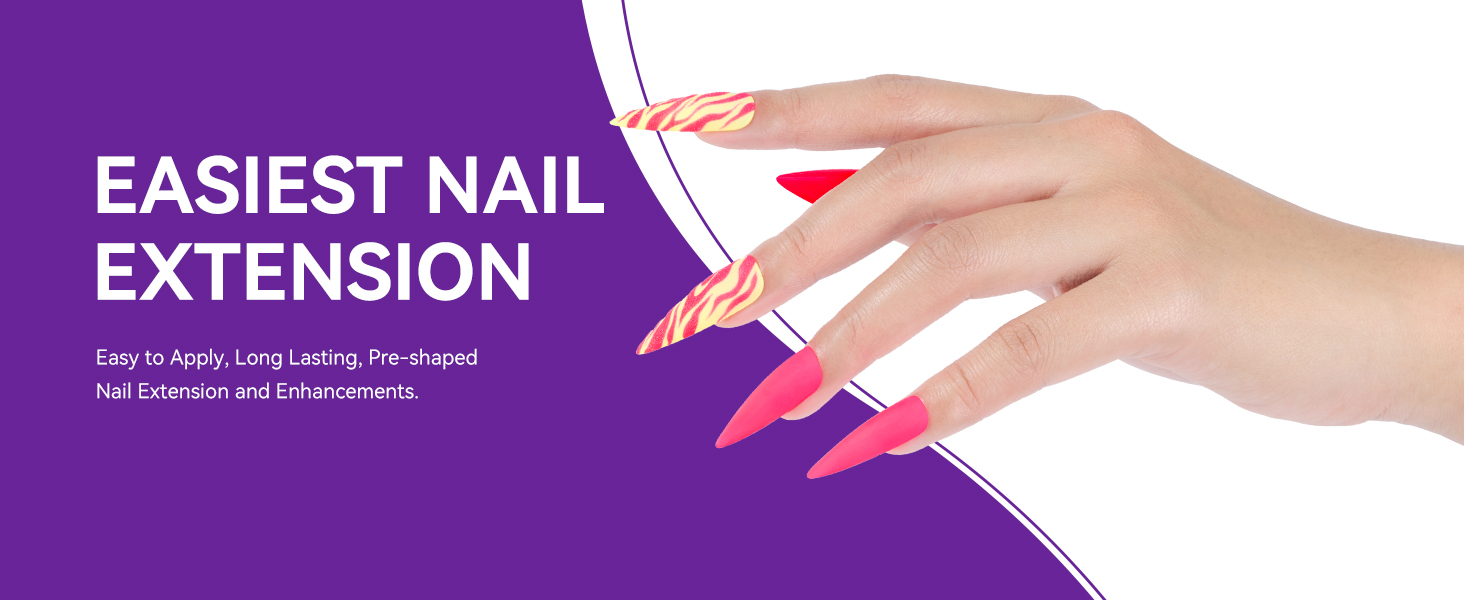 long stiletto nail tips