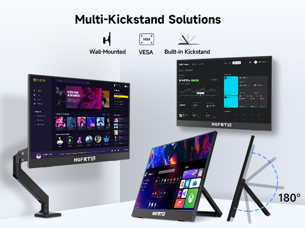 Amazon.com: HGFRTEE Portable Monitor Touchscreen 14