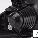 LED Headlight Dust Cover Rubber Seal Cap