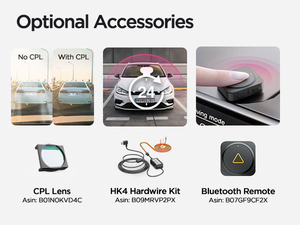 Optional Accessories