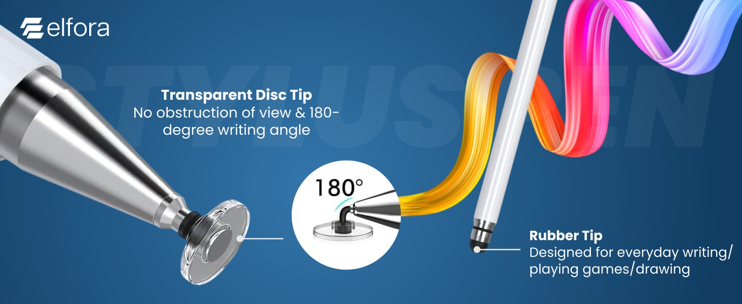 2 in 1 Universal Stylus Pen