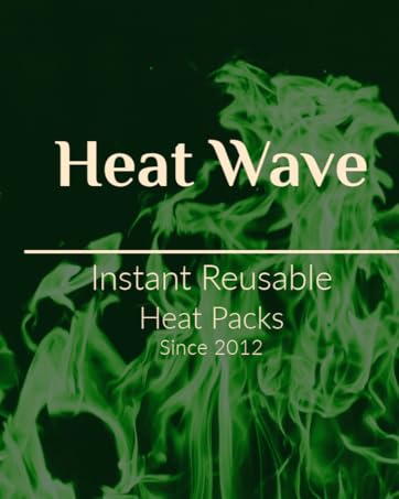 Heat Wave Heat Packs Instant Reusable Click Sodium Acetate