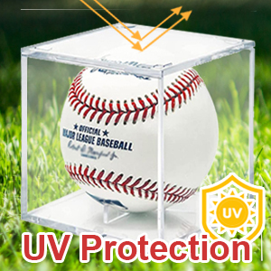 Baseball Display Case Acrylic Cube