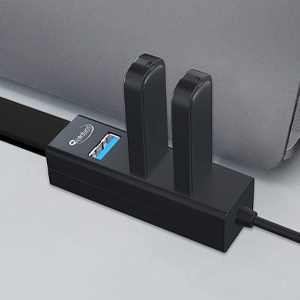 4 Ports for Multiple Connectivity