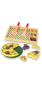 wooden pizza