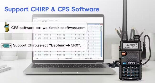 BAOFENG 5RX RADIO HANDHELD