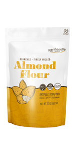 panhandle milling blanched almond flour for baking