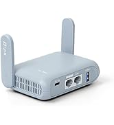 GL.iNet GL-MT3000 (Beryl AX) Pocket-Sized Wi-Fi 6 Wireless Router WiFi, Travel WiFi Router, Porta...