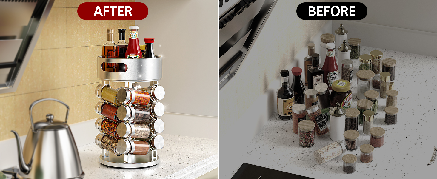 spice rack countertop