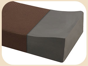 meditation cushion infused with bamboo charcoal powder