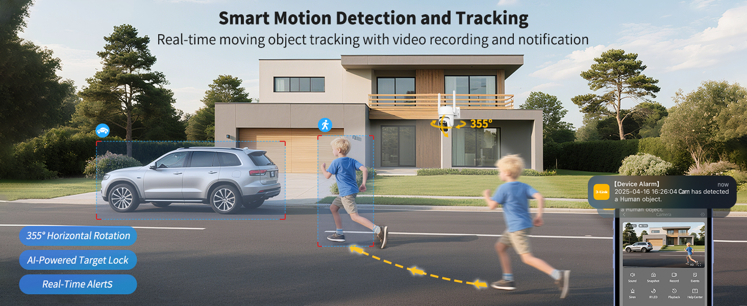 Smart Motion Detection and Tracking
