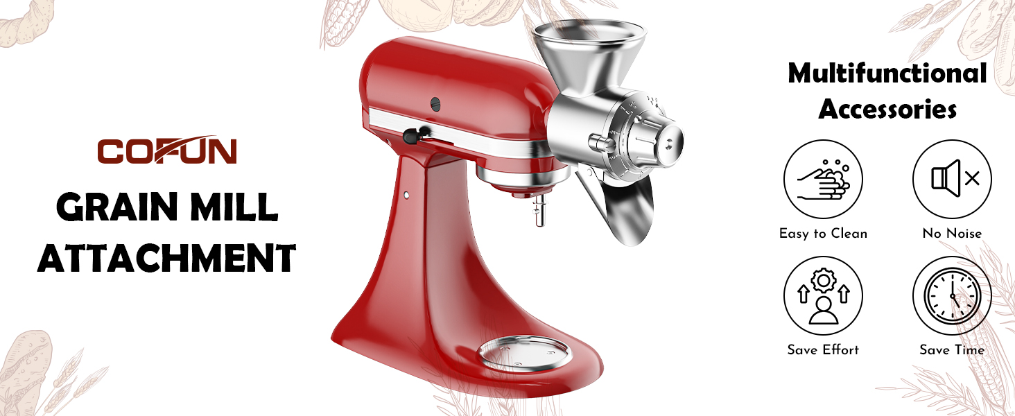 kitchenaid grain mill attachment