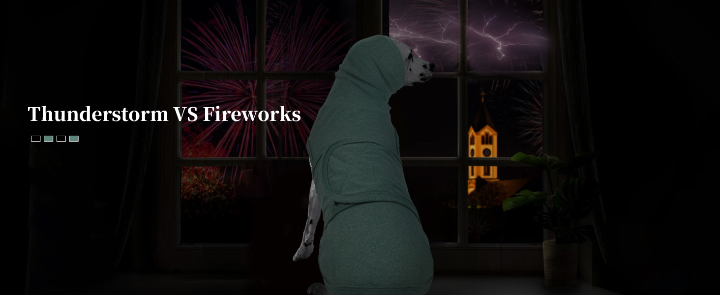 Dog Anxiety Vest Shirt DERONG Green A+ 02