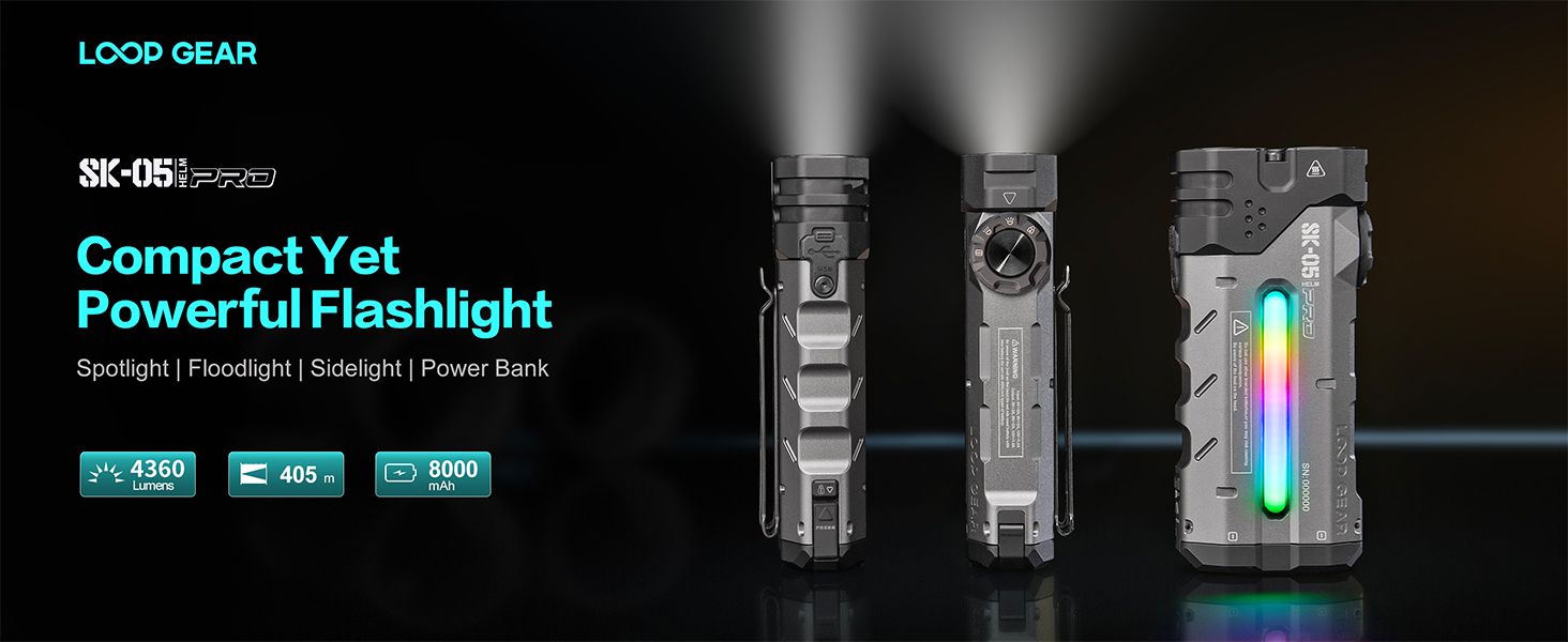 loop sk05 pro flashlight