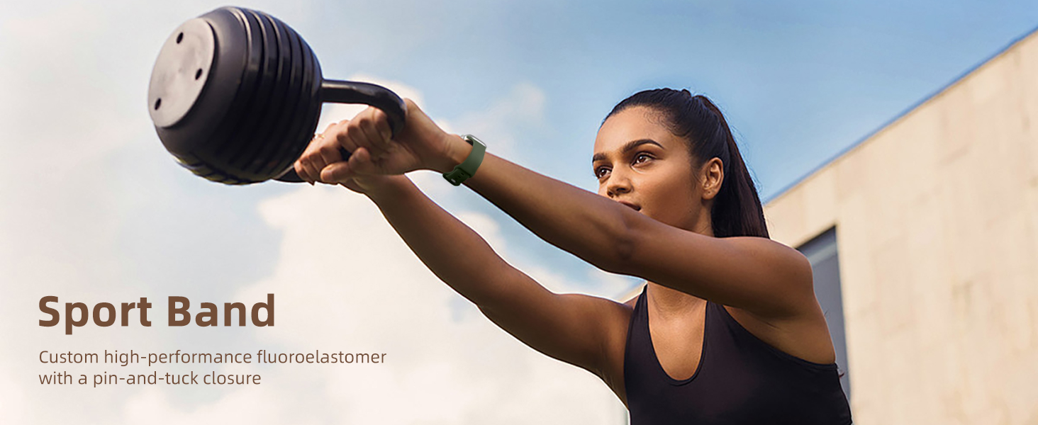 GLAMYOURS Sport Band Compatible with Apple Watch Bands