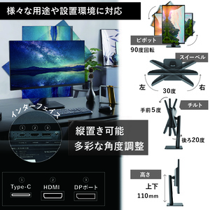 Amazon.co.jp: NIMO 27インチ 4K モニター (IPS非光沢/USB Type