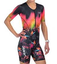 トライスーツ　レディース　SMALL WOMEN TRI AERO FZ RACESUIT (PHOENIX) レディース