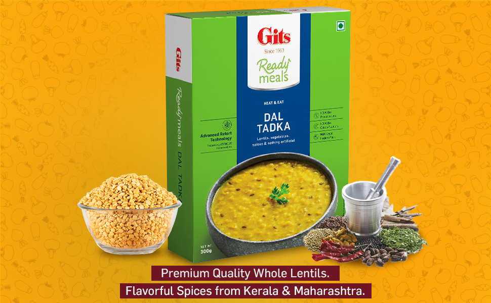 Gits Dal Tadka Ingredients