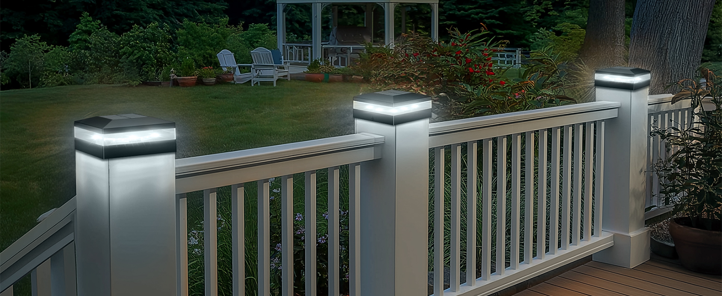 solar post lights