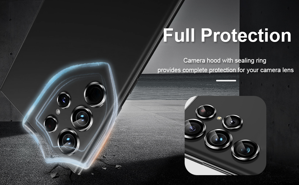 [5+2]TIUYAO Camera Lens Protector for Samsung Galaxy S23