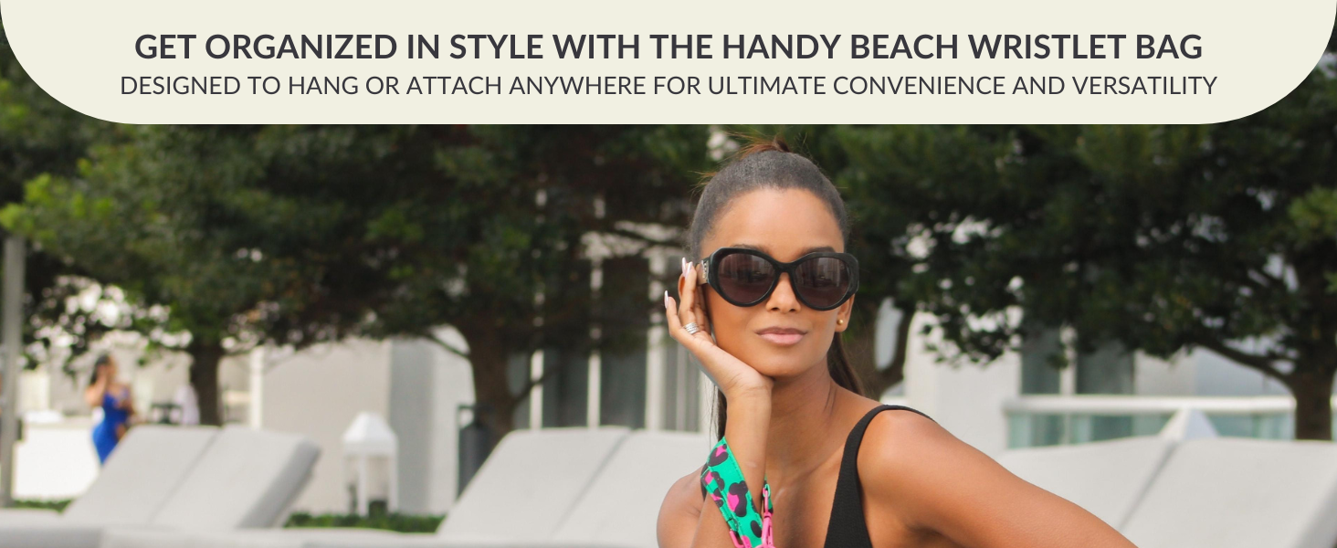 Premium Beach Wristlet Bag & Organizer