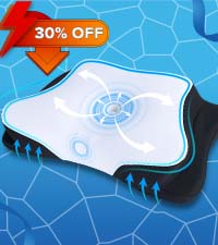 Almohada cervical para el cuello