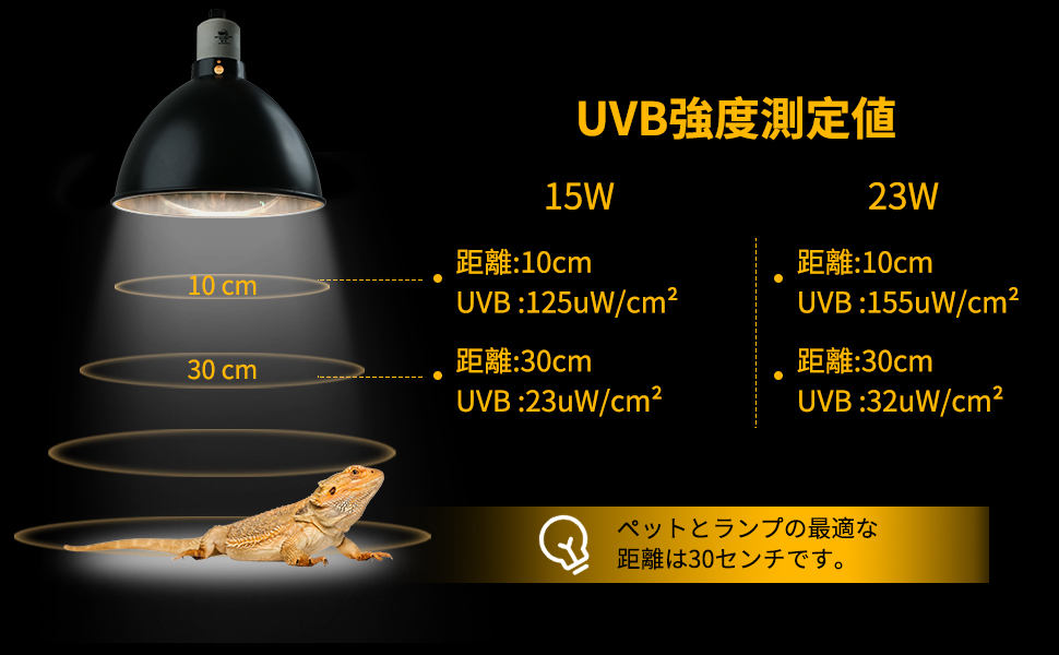 Amazon.co.jp LUCKY HERP UVA UVB Reptile Light UVB 10.0 23W Reptile