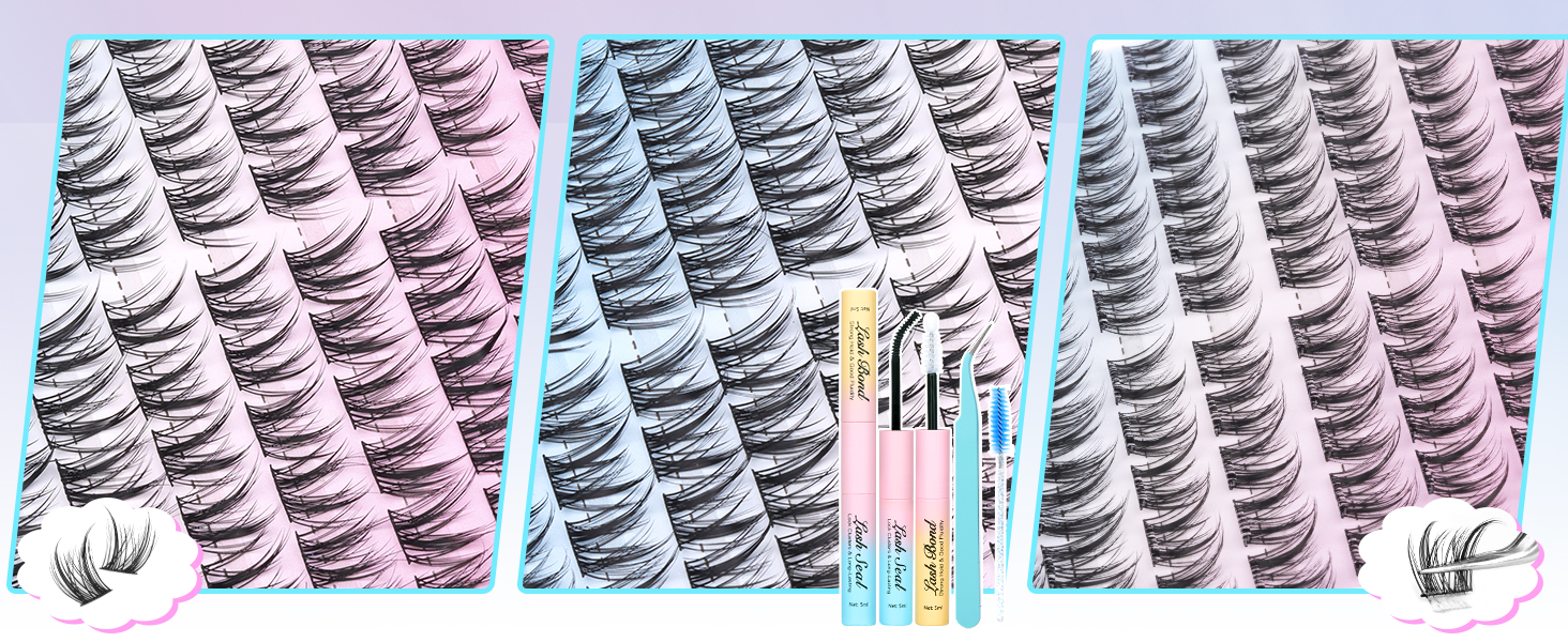 lash clusters