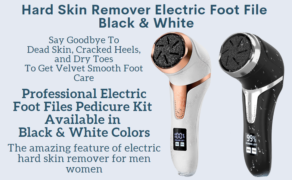 Professional Electric Foot Files Pedicure KitUSB Cord Pedicure Foot