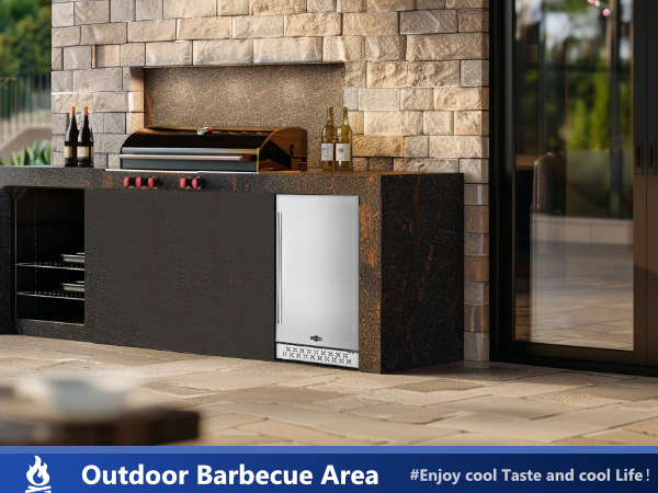 15 inch beverage fridge