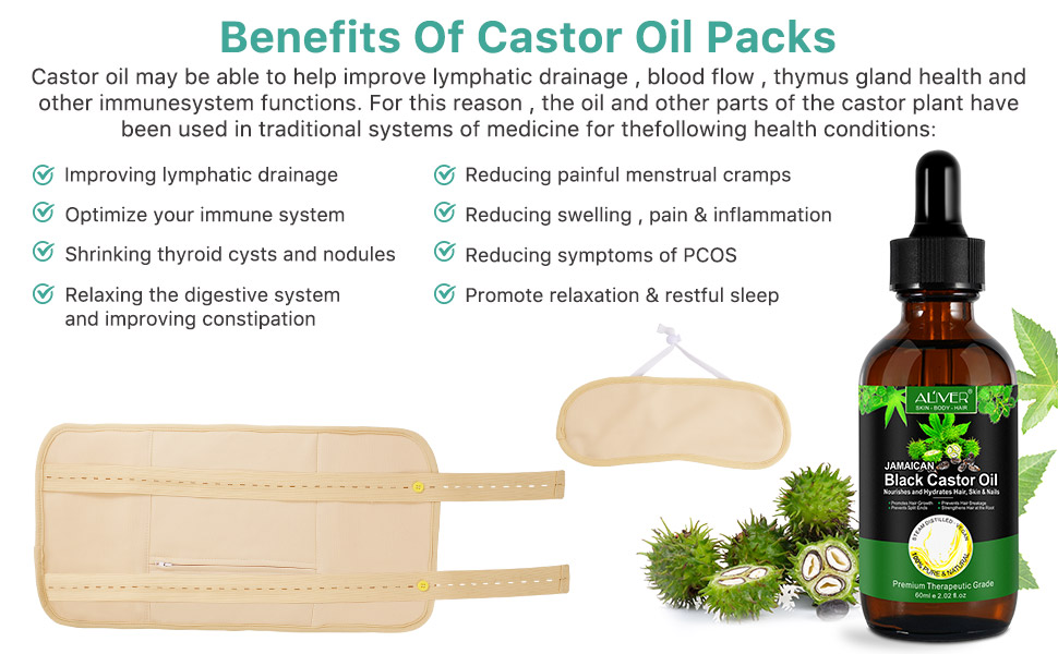 Castor Oil Pack Health & Household