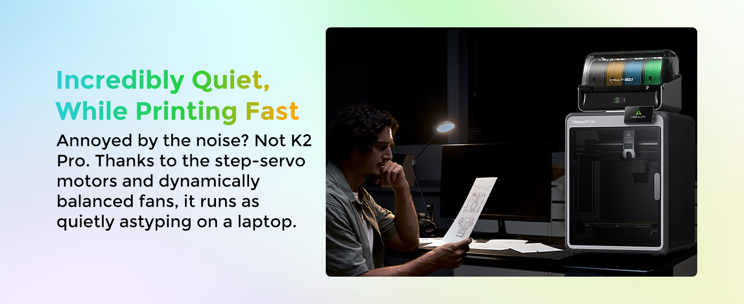 Official Creality K2 Combo 3D Printer, Multicolor 3D Printers with CFS, 600mm/s Printing Speed 300℃ Direct Drive Extruder Auto Leveling Chamber AI Camera, Printing Size 10.24x10.24x10.24 inch 12 creality k2 combo 3d printer