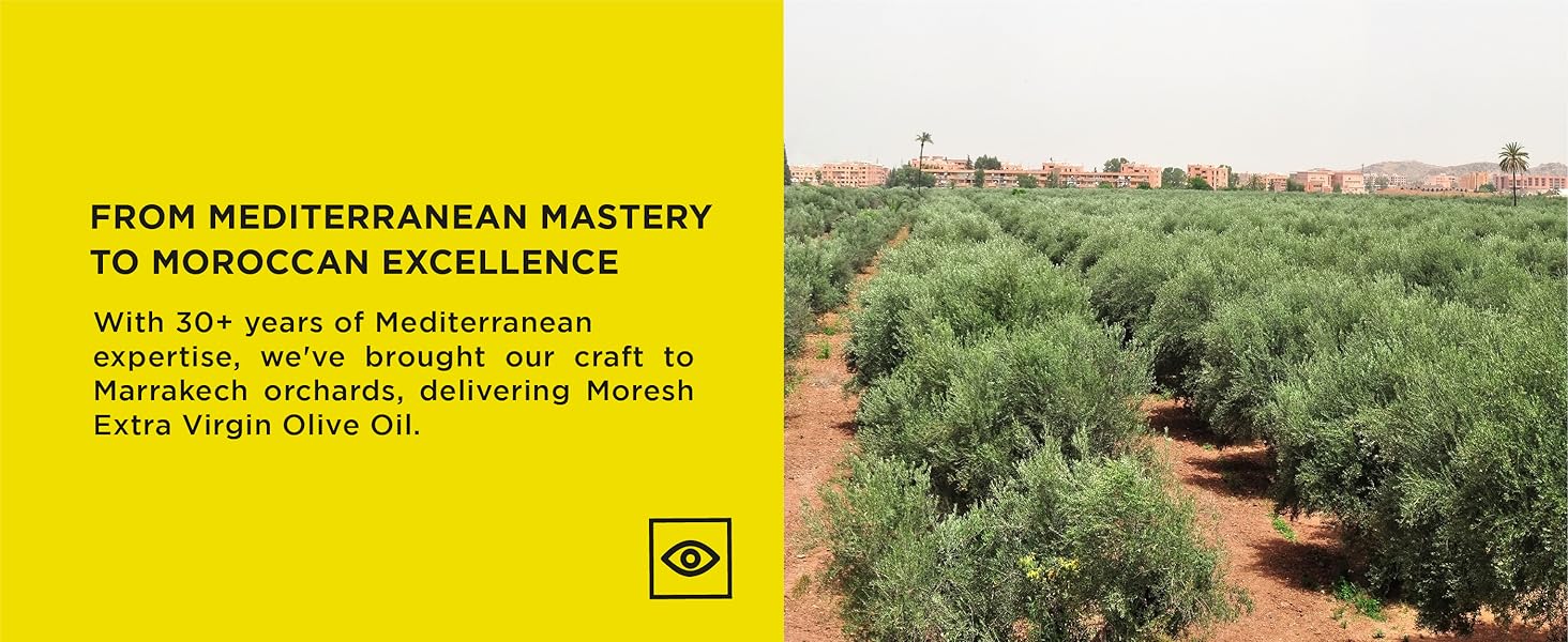 Amazon.com : Moresh Moroccan Smooth Extra Virgin Olive Oil, Polyphenol ...