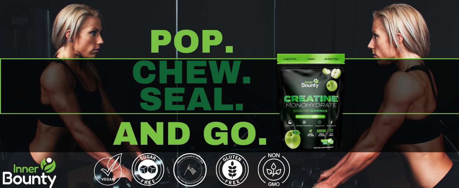 pop chew seal and go designed bags 120 count gummies per bag 30 day supply 30 servings