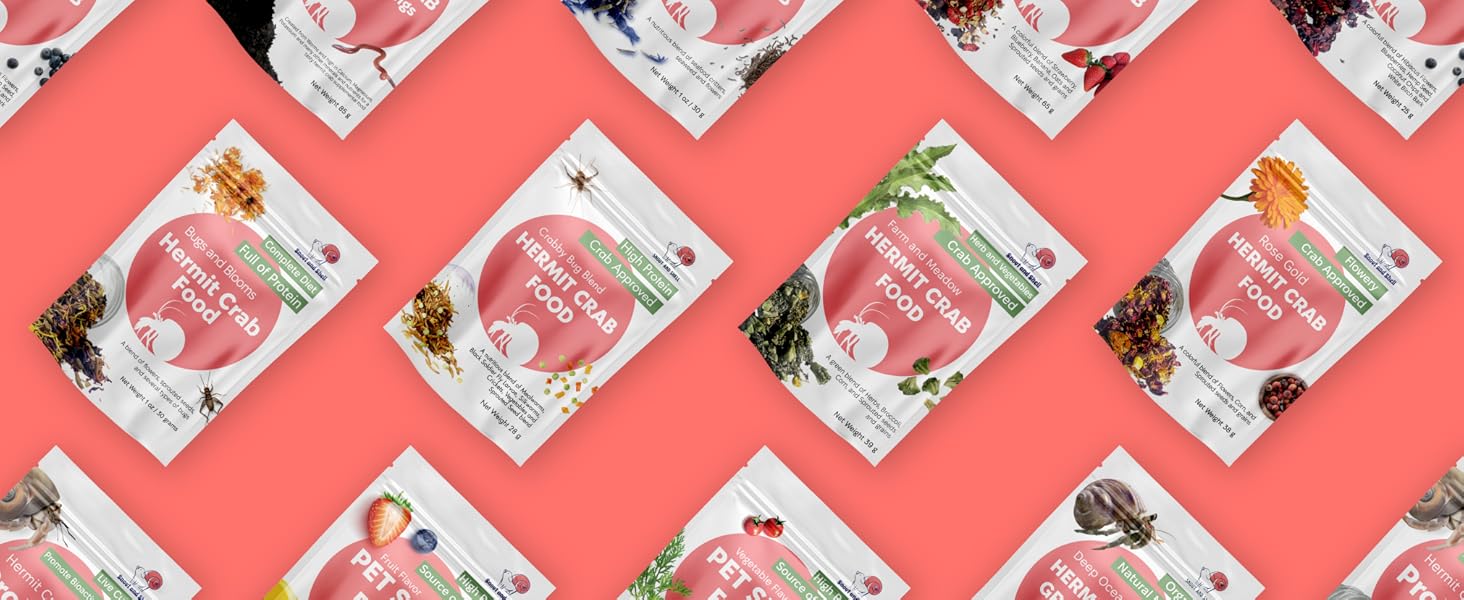 natural hermit crab food with real ingredients