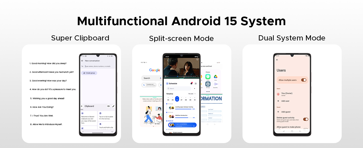 Doogee Note 58 Pro Mobile Phones Android 15 (2025)