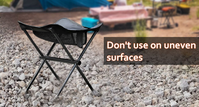 camping chair foot rest