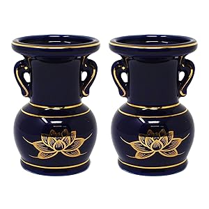 花瓶　(仏具、仏壇) 02 楽天市場】【P5倍!9/23限定】 仏具 常花（じょうか） ミニサイズ