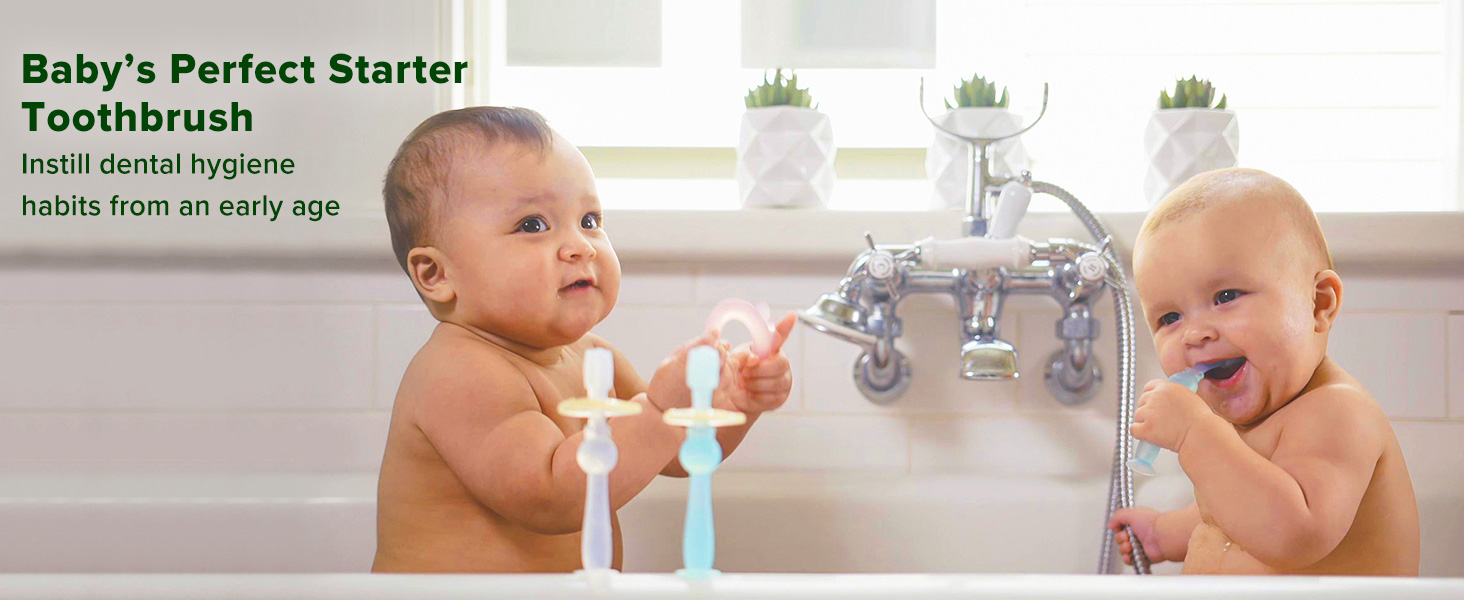 haakaa toothbrush for toddler-360 soothie gum