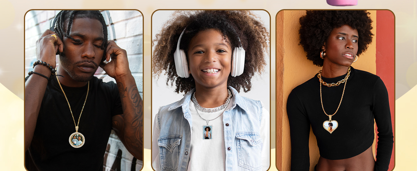 Custom Photo Necklace